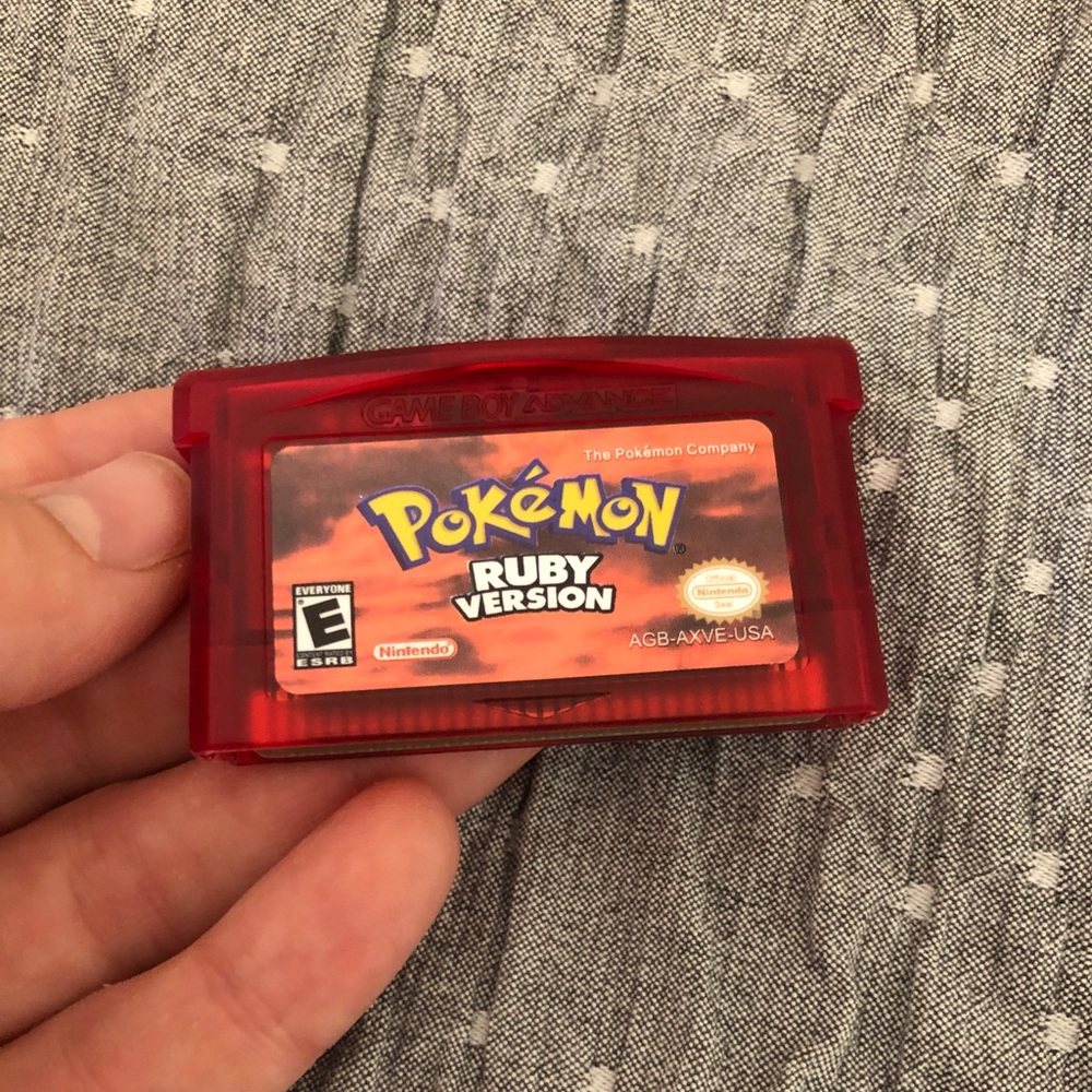 Pokémon Ruby Version GBA game